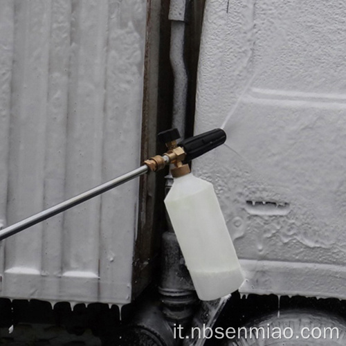 Rilascio 1/4&quot;F Adattatore Pistola Tubo Lancia Schiuma Neve